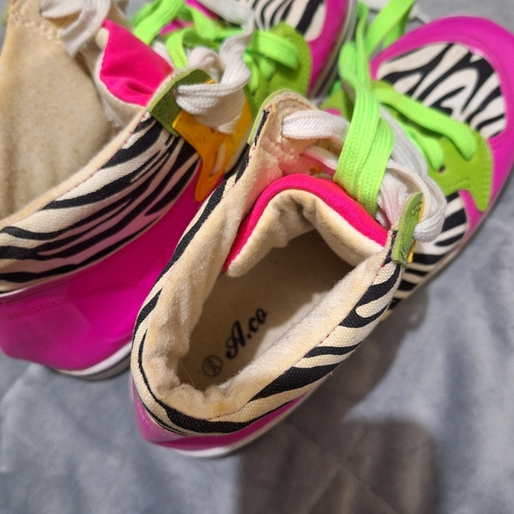 A. Co Colourful High Top Shoes - Picture 4 of 9